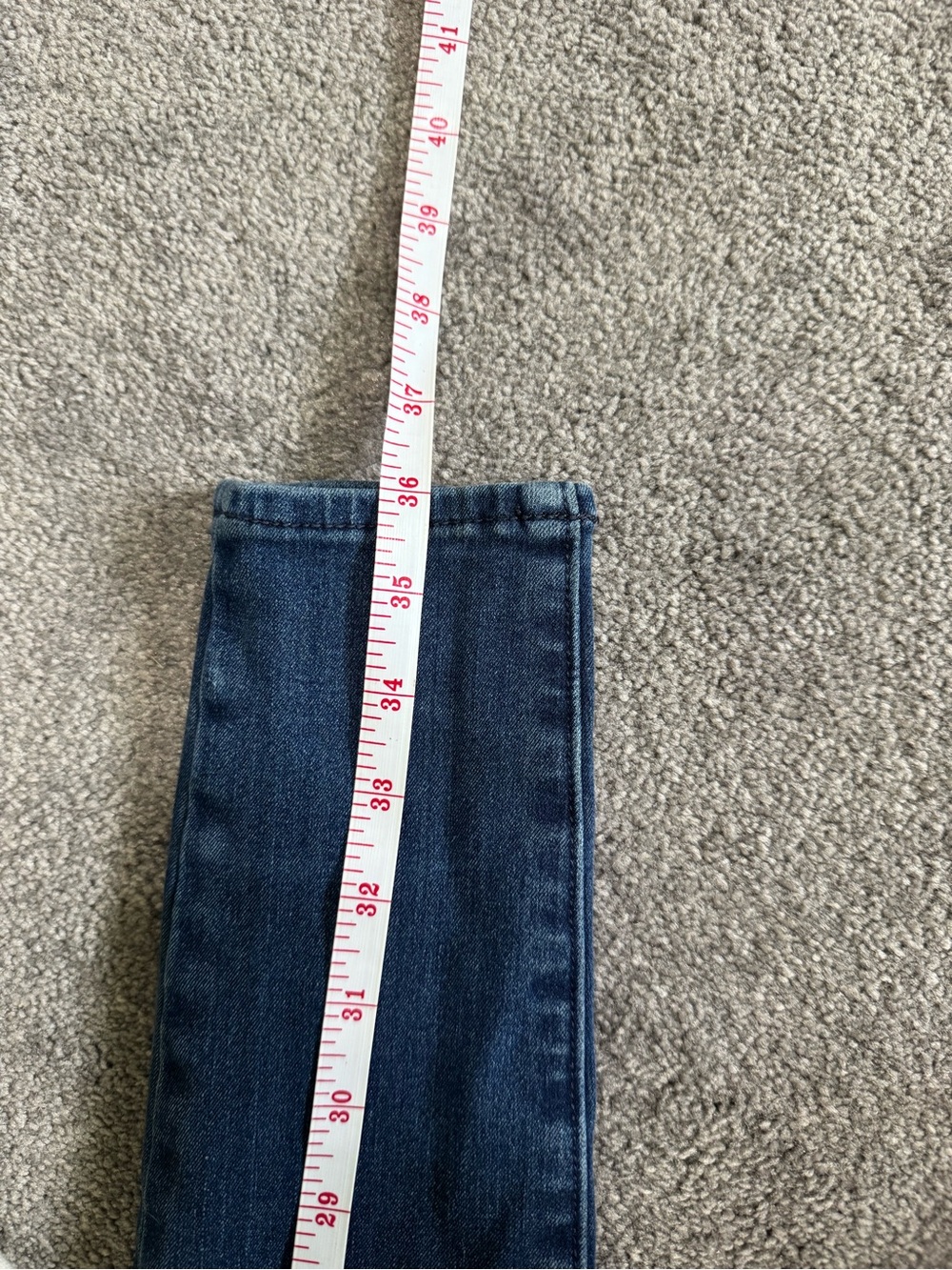 Abercrombie & Fitch Women's Medium Blue Skinny Jeans - Picture 7 of 7